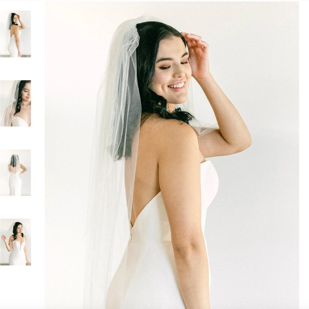 Sara Gabriel Long Wedding Veil